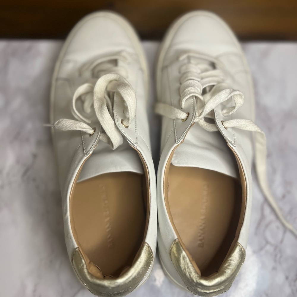 Banana Republic leather sneaker size 8 - Picture 6 of 7